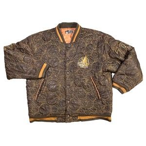 Raw Blue Classics 1st Team Athletic Quilted Baseball Jacket